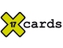 X17-X-Cards, Postkarte=Notizbuch, Grusskarte, hier: Logo